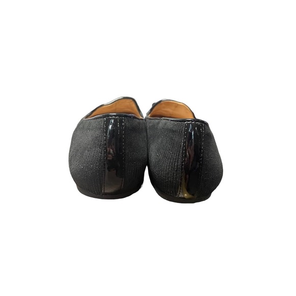 Nurture Gabbey Shoes Womens Size 7.5M Black Leather Comfort Loafer Flats Tassels - Picture 6 of 10